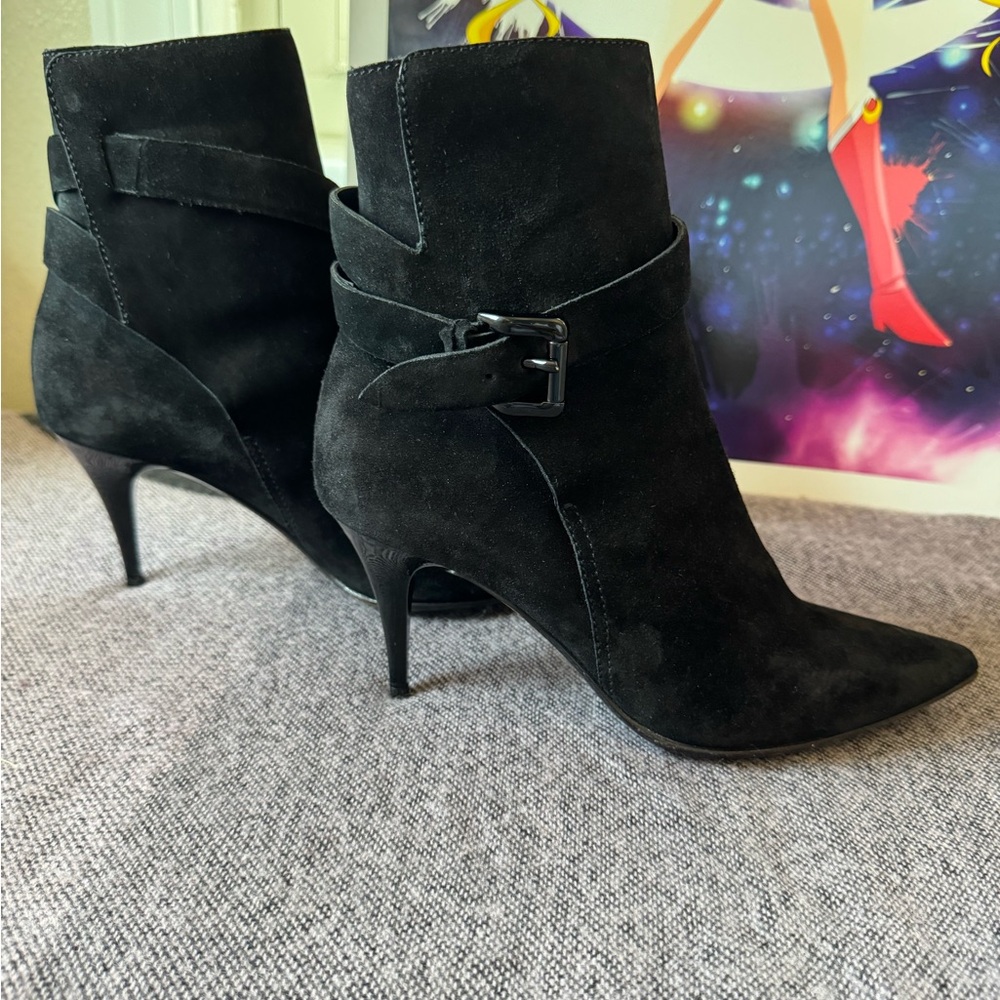 Burberry Suede Booties